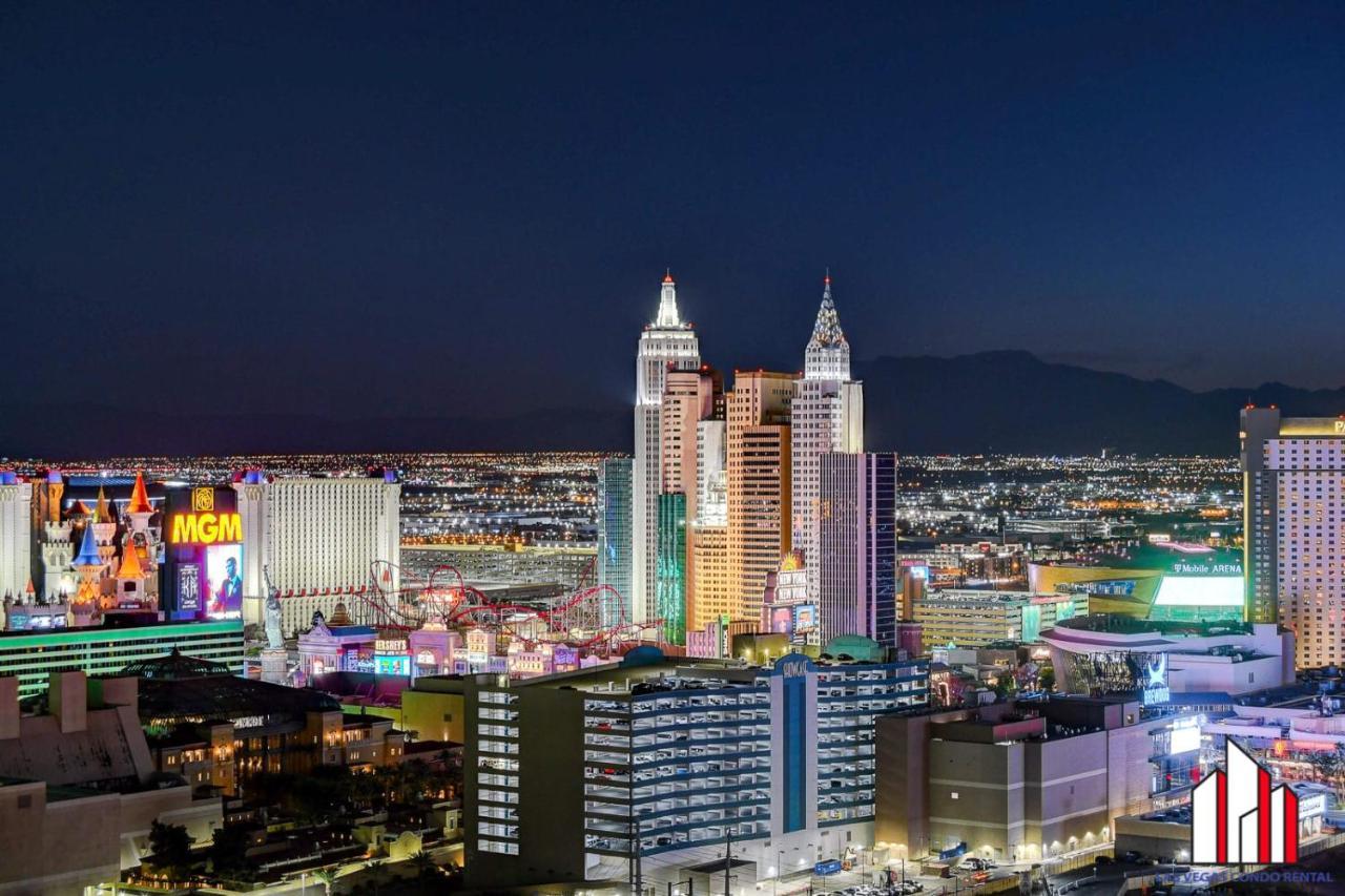 Mgm Signature-28-705 F1 Track & Strip View Balcony Las Vegas Dış mekan fotoğraf