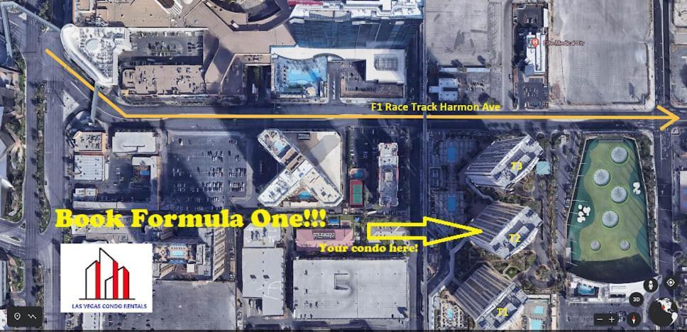 Mgm Signature-28-705 F1 Track & Strip View Balcony Las Vegas Dış mekan fotoğraf